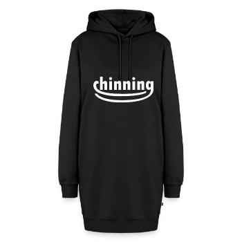 chinning - white - Hoodie-Kleid - Schwarz - Vorne