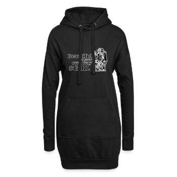 Beautiful in your own way Girl - Mother Day - Hoodie-Kleid - Schwarz - Vorne
