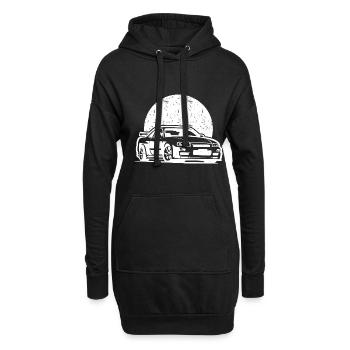 R34 Cadeau JDM Motorsport Japon Voiture - Sweat-shirt à capuche long Femme - noir - Devant