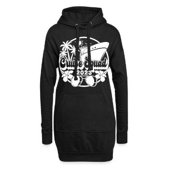 Cruise Squad 2023 Croisière Famille Amis Vacances - Sweat-shirt à capuche long Femme - noir - Devant