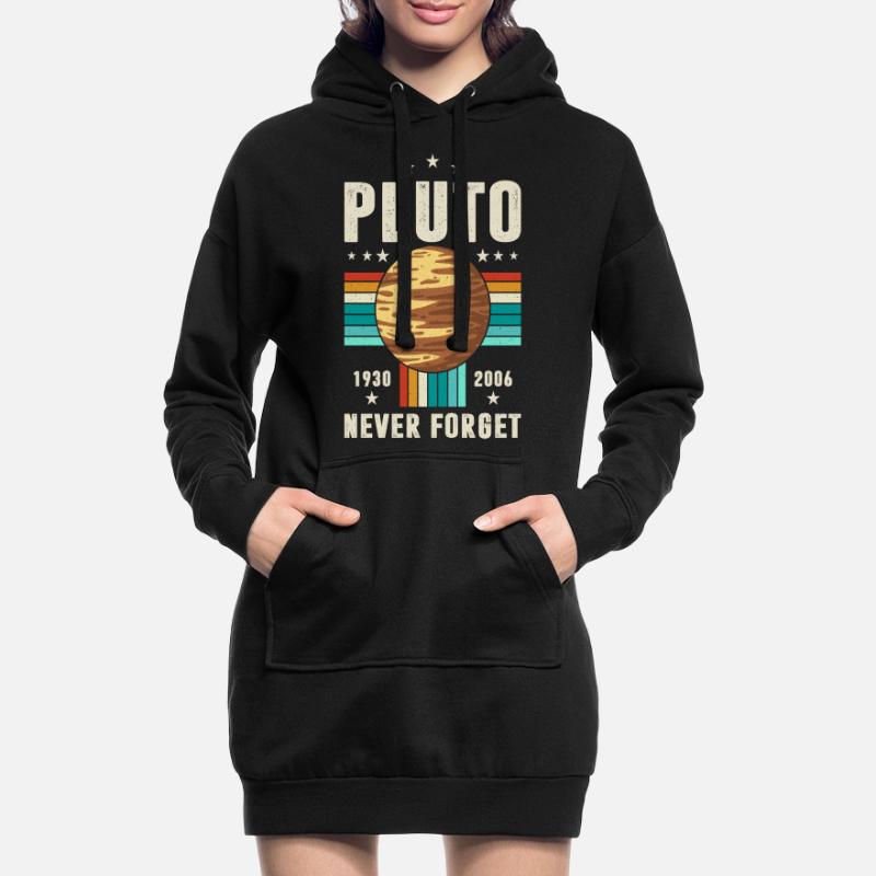 pluto never forget Graphic Hoodie Dress
