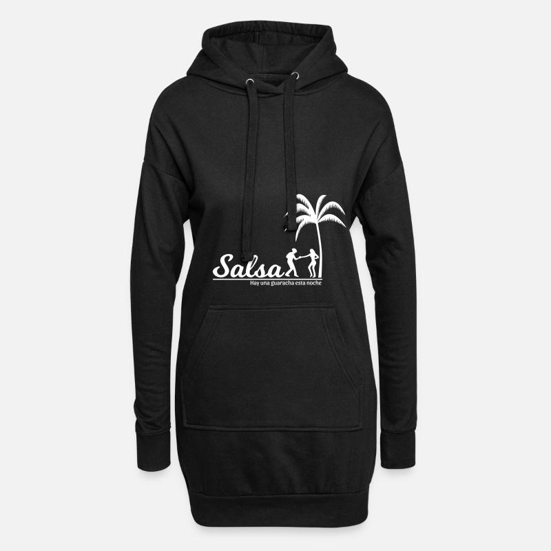 Salsa - Hoodie-Kleid - Schwarz