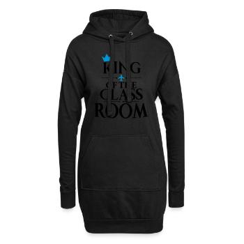 Schüler - Hoodie-Kleid - Schwarz - Vorne