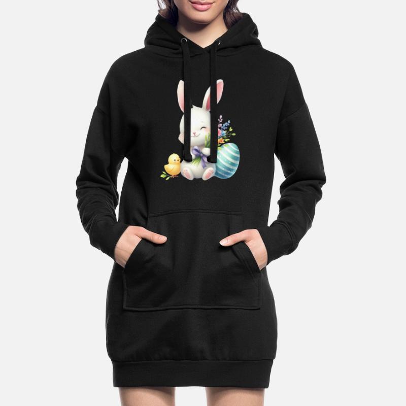 Easter Easter Bunny Easter Eve Easter Sunday Easter Egg Spring Hoodie Dress