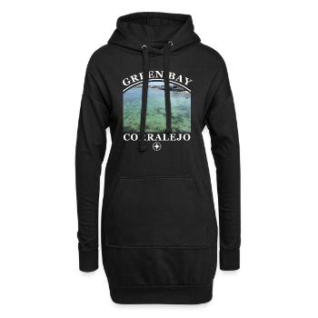 CORRALEJO BAY - Hoodie Dress - black - Front