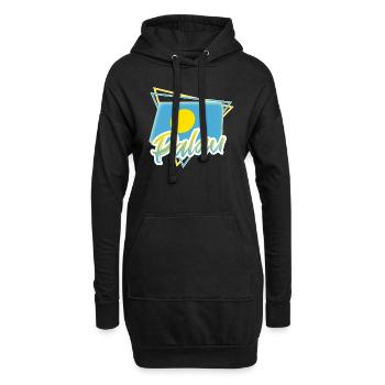 Palau - Hoodie-Kleid - Schwarz - Vorne