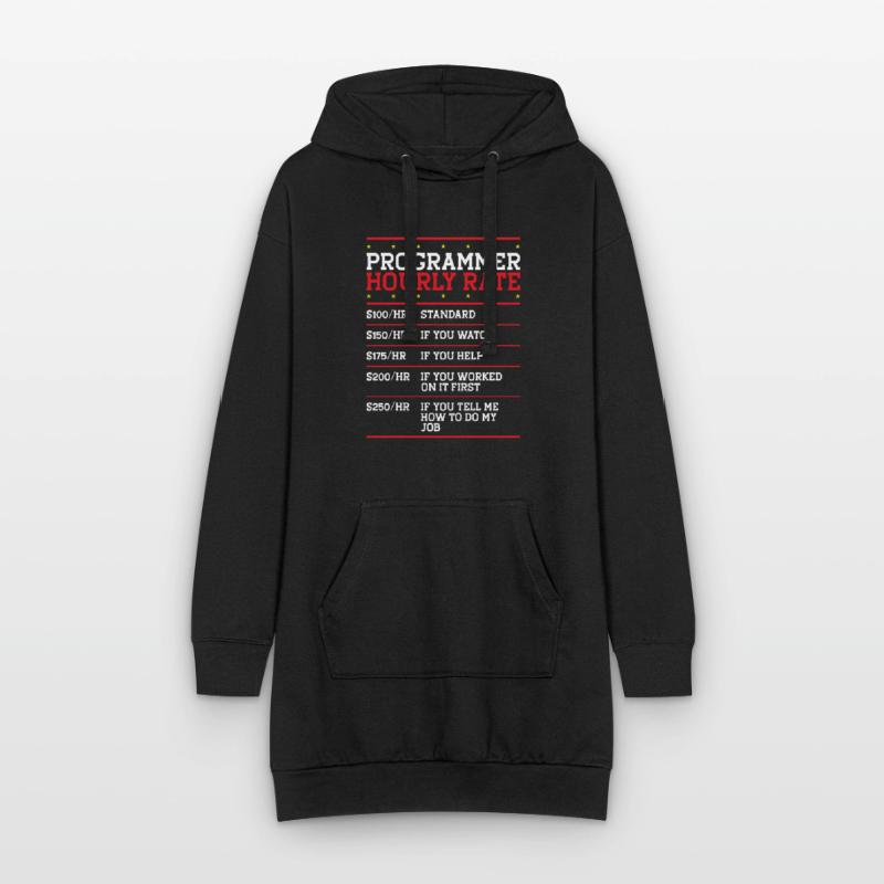Programmierer Coder Code Computer Hoodie-Kleid