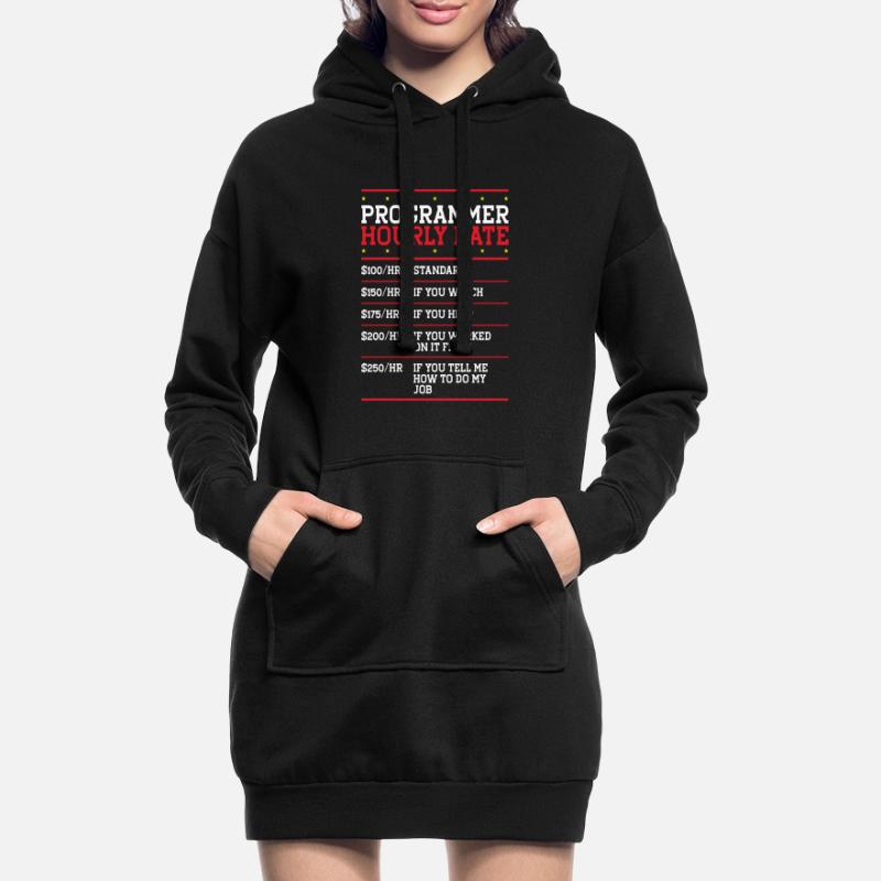 Programmierer Coder Code Computer Hoodie-Kleid