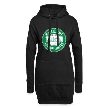 Millésime 1950 | édition limitée - Sweat-shirt à capuche long Femme - noir - Devant