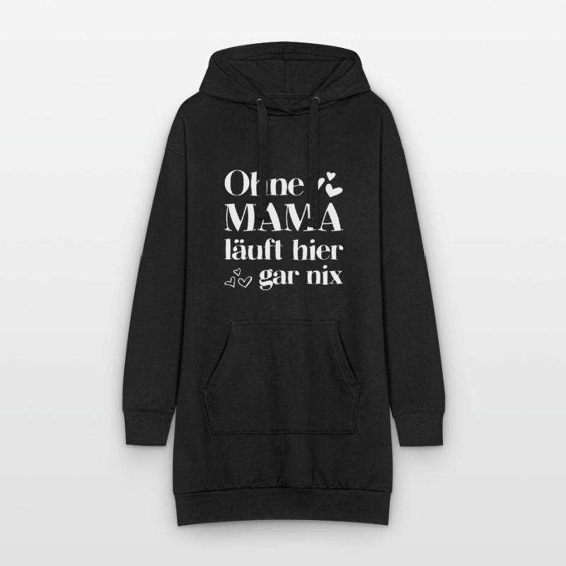 Mama Mutter Muttertag Muttertagsgeschenk Geschenk Hoodie-Kleid