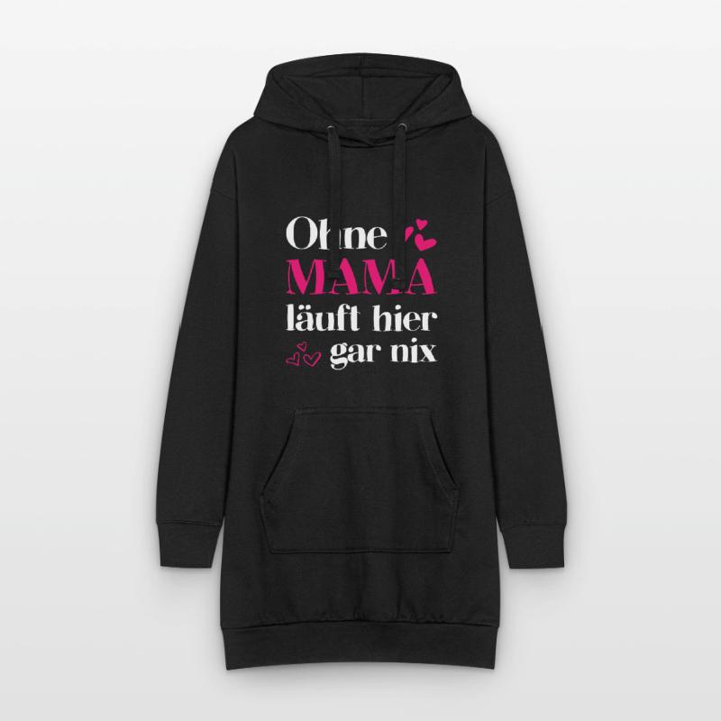 Mama Mutter Muttertag Muttertagsgeschenk Geschenk Hoodie-Kleid