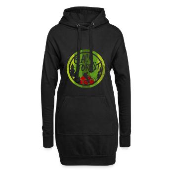Black Forest - Hoodie-Kleid - Schwarz - Vorne
