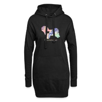 Havanese Liebhaber Hundebesitzer Havanese Mama - Hoodie-Kleid - Schwarz - Vorne