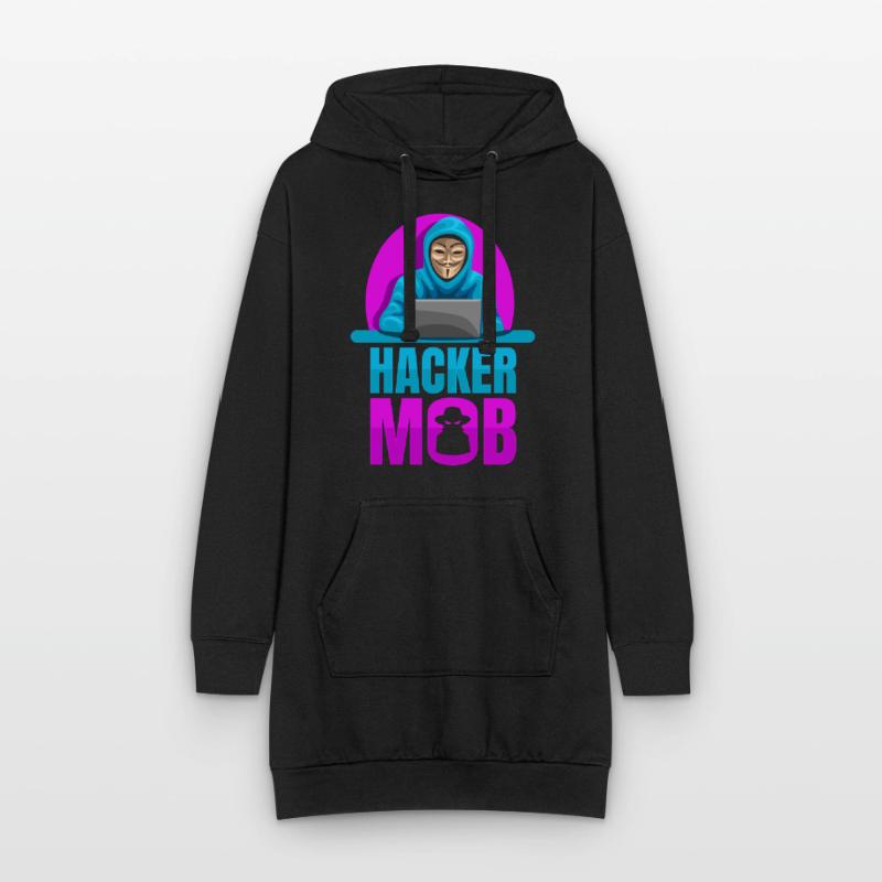 Programmeur Coder Développeur de logiciels Sweat-shirt à capuche long Femme
