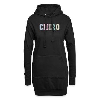 Chiropraticien Chiropratique Chiropraticien - Sweat-shirt à capuche long Femme - noir - Devant