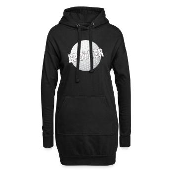 Fier golf frère du golfeur golfeur frère - Sweat-shirt à capuche long Femme - noir - Devant