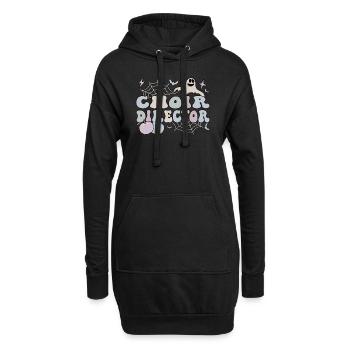Choir Director Halloween Musical Choir Director - Hoodie-Kleid - Schwarz - Vorne