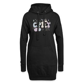 CPhT Tech Certified Pharmacy Technician Halloween - Hoodie-Kleid - Schwarz - Vorne