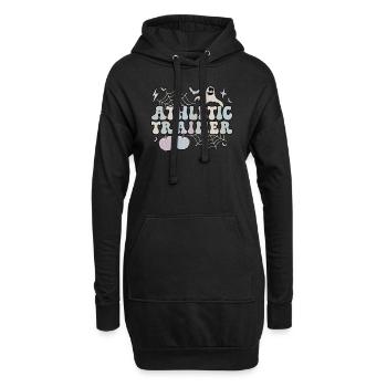 Certified Athletic Trainer Halloween AT Gifts - Hoodie-Kleid - Schwarz - Vorne