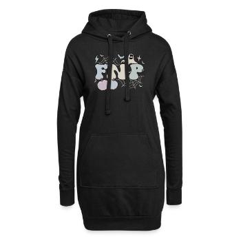 Family Nurse Practitioner Halloween FNP Gifts - Hoodie-Kleid - Schwarz - Vorne