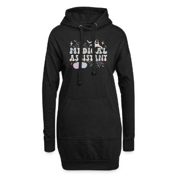 Medical Assistant Halloween Med Assistant Gifts - Hoodie-Kleid - Schwarz - Vorne