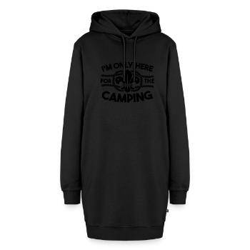 Pfadfinder Witzig - Hoodie-Kleid - Schwarz - Vorne