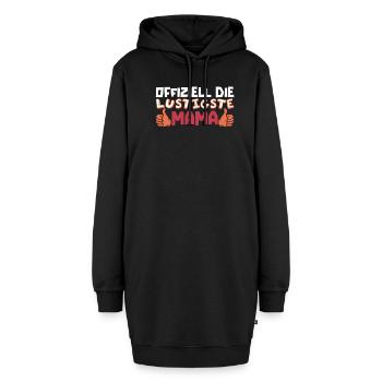 Mama Mutter Funniest Mom - Hoodie Dress - black - Front