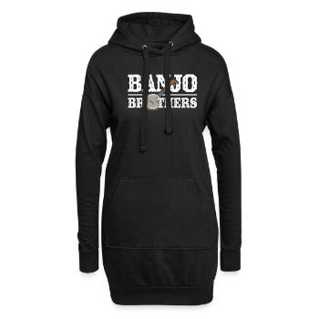 Banjo - Hoodie-Kleid - Schwarz - Vorne