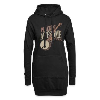 Banjo - Hoodie Dress - black - Front