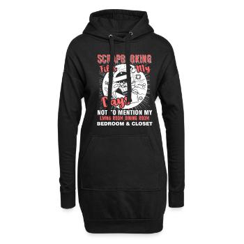 Scrapbook Scrapbooking Fills My Days - Hoodie Dress - black - Front