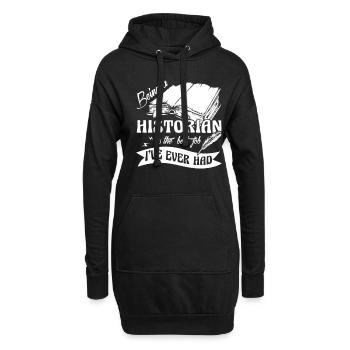 Historian Being A Historian Is The Best Job - Hoodie Dress - black - Front