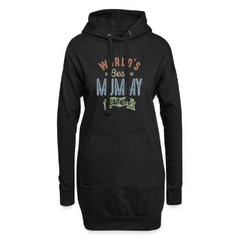 Best Mummy - Hoodie Dress - black - Front