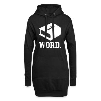 Jésus Bible Paroles drôles Cadeau - Sweat-shirt à capuche long Femme - noir - Devant