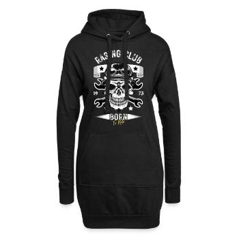 Racing Club né pour conduire - Sweat-shirt à capuche long Femme - noir - Devant