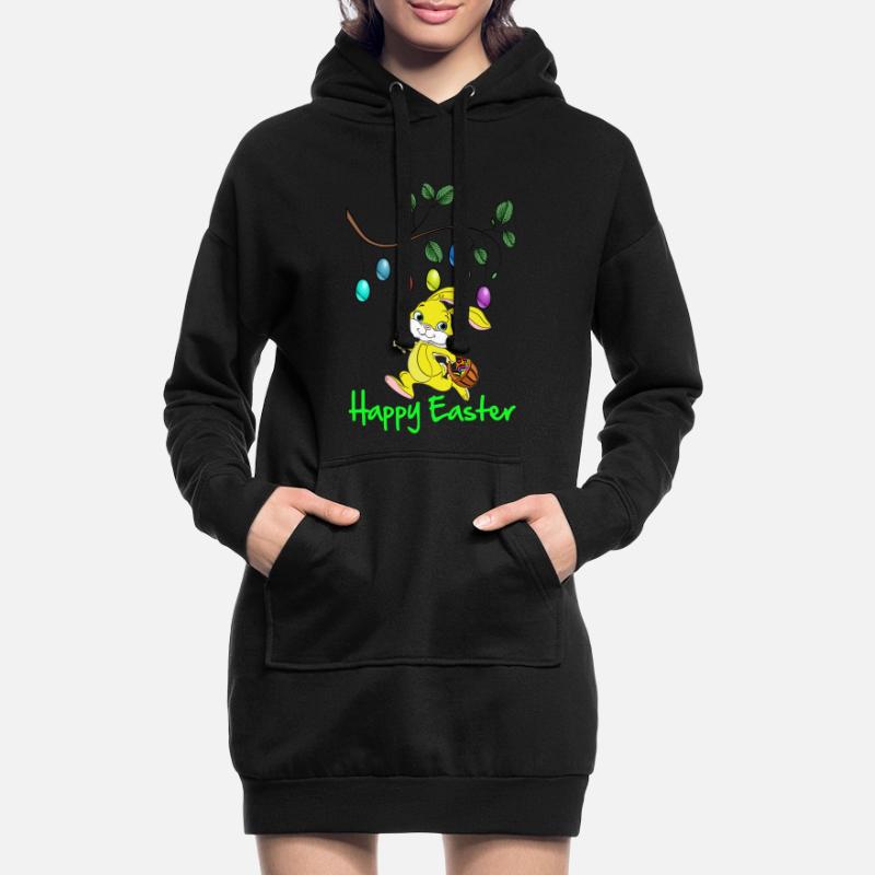 Easter Easter, happy easter, easter bunny, happy easter Hoodie Dress