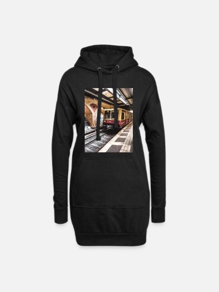 Pankow - Hoodie-Kleid - Schwarz