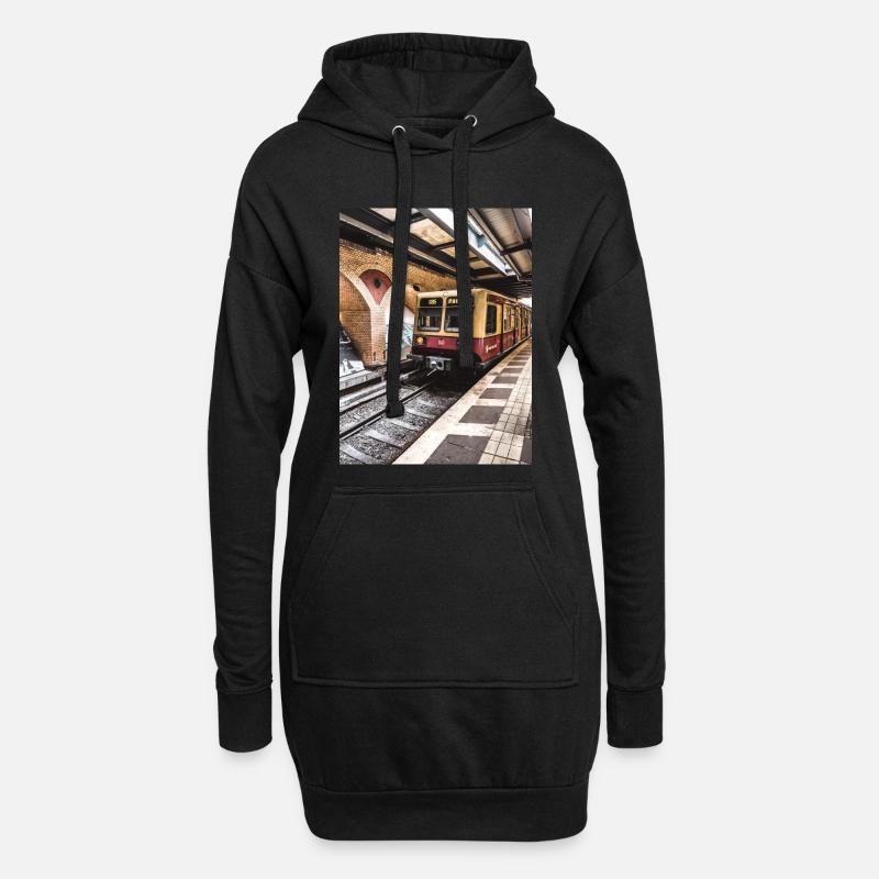 Pankow - Hoodie-Kleid - Schwarz