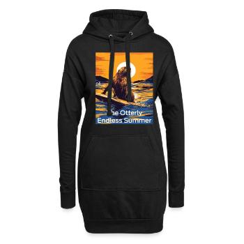 841 Surf Endless Summer Stoked Otter 841 - Sweat-shirt à capuche long Femme - noir - Devant