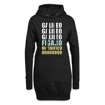 Galileo Figaro Magnificent - Hoodie-Kleid - Schwarz - Vorne