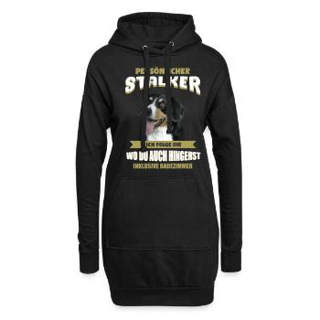 Entlebucher Sennenhund Hund Entlebucher Sennenhund - Hoodie-Kleid - Schwarz - Vorne