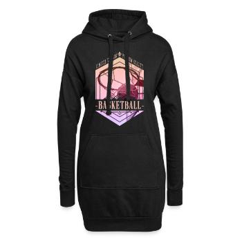 Basketteur Basketteur Basketteur Dunking Sport Fan - Sweat-shirt à capuche long Femme - noir - Devant