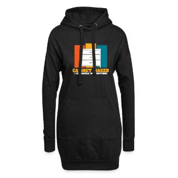 Peut manipuler tout ce que vous voulez pour les - Sweat-shirt à capuche long Femme - noir - Devant