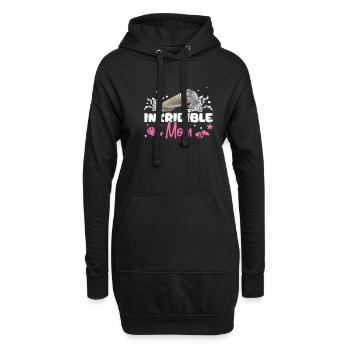 Fantastisches Tintenfisch-Pun Ink-Ridible Mom für - Hoodie-Kleid - Schwarz - Vorne