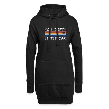 Funny Rowing Humor You Dirty Little Oar For A - Hoodie-Kleid - Schwarz - Vorne