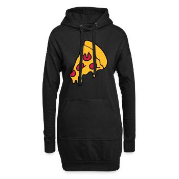 Anfrage an Google Übersetzer .... - Sweat-shirt à capuche long Femme - noir - Devant