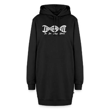 Dns dna evolution hobby geschenk Climbing - Hoodie-Kleid - Schwarz - Vorne