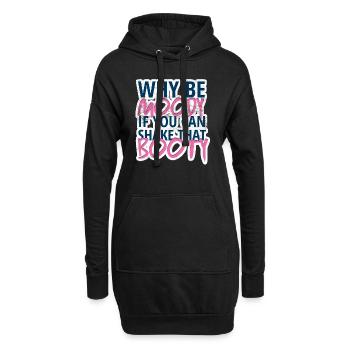 Sport - Gym - Fitness - Danse - Entraînement - Cadeau - Sweat-shirt à capuche long Femme - noir - Devant