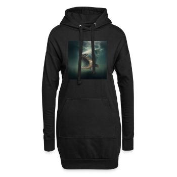 Wels Warrior - Hoodie-Kleid - Schwarz - Vorne