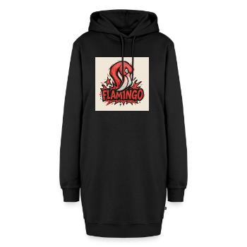 2012EB68 41CC 4BB6 8A6C 1D042C0C4741 - Hoodie-Kleid - Schwarz - Vorne