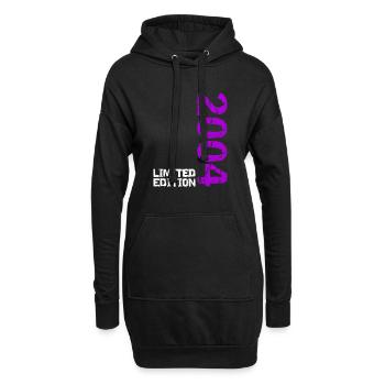 2004 Édition Limitée Anniversaire Cadeau Femme Mari - Sweat-shirt à capuche long Femme - noir - Devant